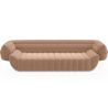 Buy Velvet Upholstered Sofa - 3/4 seats - Lumun Cream 60640 - prices