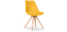Buy Premium Scandinavian design Brielle chair with Cushion Yellow 58292 in the United Kingdom