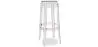 Buy  Bar Stool Victoire - 75cm - Design Transparent Transparent 29571 - in the UK