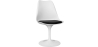 Buy Dining Tulipa chair white with cushion Black 59156 at MyFaktory