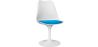Buy Dining Tulipa chair white with cushion Turquoise 59156 home delivery
