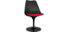 Buy Dining Chair - Black Swivel Chair - Tulipa Red 59159 in the United Kingdom