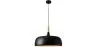 Buy Ceiling lamp in black metal and wood - Cirkas Black 59163 - in the UK