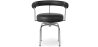 Buy Swivel Chair - Premium Leather Black 13157 - in the UK