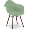 Buy Dining Chairs - Scandinavian Design - Dark Wood Legs - Skandiva Pastel green 61569 in the United Kingdom