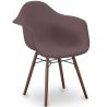 Buy Dining Chairs - Scandinavian Design - Dark Wood Legs - Skandiva Taupe 61569 - in the UK