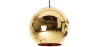 Buy Lamp Cooperlight - 25 cm - Chromed Metal Gold 99951297 - prices