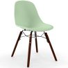 Buy Dining Chairs - Scandinavian Design - Dark Wood Legs - Lumi Pastel green 61575 - in the UK