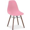 Buy Dining Chairs - Scandinavian Design - Dark Wood Legs - Lumi Pink 61575 - prices
