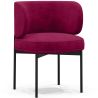 Buy Dining Chair - Upholstered in Velvet - Calibri Wine 61007 in the United Kingdom