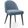 Buy Dining Chair - Upholstered in Velvet - Percin Light blue 61050 - prices