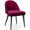 Buy Dining Chair - Upholstered in Velvet - Percin Wine 61050 in the United Kingdom