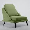 Buy Velvet Upholstered Armchair - Scandinavian Style - Luxe Plaza Light green 61479 at MyFaktory