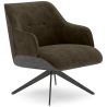 Buy Modern Upholstered Armchair Mid-Century Style - Courtin Taupe 61581 in the United Kingdom