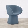 Buy Modern Armchair in Contemporary Style - For Hotel and Restaurant Decoration - Fantone Light blue 61583 in the United Kingdom