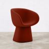 Buy Modern Armchair in Contemporary Style - For Hotel and Restaurant Decoration - Fantone Red 61583 in the United Kingdom