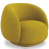 Buy Modern Rounded Armchair - Comfort and Style for Luxury Décor - Serida Yellow 61586 - in the UK