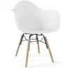 Buy Children's Chair Scandinavian Design - Wooden Legs - Skandiva White 61693 - in the UK