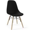 Buy Children's Chair - Scandinavian Design - Wooden Legs - Lumi Black 61695 at MyFaktory