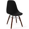 Buy Children's Chair - Scandinavian Design - Dark Wooden Legs - Lumi Black 61699 - prices