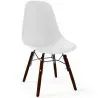 Buy Children Chair - Scandinavian Design - Dark Wooden Legs - Lumi White 61699 - prices