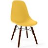 Buy Children's Chair - Scandinavian Design - Dark Wooden Legs - Lumi Yellow 61699 with a guarantee