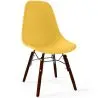 Buy Children Chair - Scandinavian Design - Dark Wooden Legs - Lumi Yellow 61699 in the United Kingdom