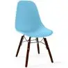 Buy Children Chair - Scandinavian Design - Dark Wooden Legs - Lumi Light blue 61699 with a guarantee