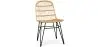 Buy Synthetic wicker dining chair - Magony Light brown 59255 - prices