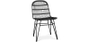 Buy Synthetic wicker dining chair - Magony Black 59255 at MyFaktory