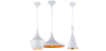 Buy X3 Pendant lamps - Beat Shade Style White 59258 - prices
