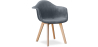 Buy Premium Design Dawood chair - Fabric Dark grey 59263 in the United Kingdom