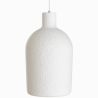 Buy Pendant lamp - Minimalist design - Stone-effect finish - Sinur II White 61739 - in the UK