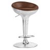 Buy Aviator Bar Stool - Premium Leather Brown 26711 - in the UK