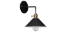 Buy Cariel wall lamp - Metal Black 59293 - in the UK