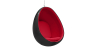Buy Suspension Ele Chair Style - Black Exterior - Fabric Red 59306 at MyFaktory