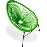 Buy Acapulco Chair - Black Legs Light green 58294 - in the UK