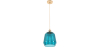 Buy Alessia pendant lamp - Crystal and metal Blue 59342 at MyFaktory