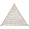 Buy Awning 2x2x2M Macramé - 100 % Natural shade sail Natural 61847 - in the UK