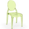 Buy Dining Chair Transparent - Victoria Ghost Style Green 61536 - in the UK