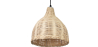 Buy Bohol Design Boho Bali ceiling lamp - Bamboo Natural wood 59355 - in the UK
