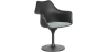 Buy Dining Chair with Armrests - Black Swivel Chair - Tulipa Light grey 59260 in the United Kingdom
