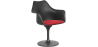 Buy Dining Chair with Armrests - Black Swivel Chair - Tulipa Red 59260 home delivery