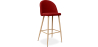 Buy Bar stool Bennett Scandinavian Design Premium - 76cm Red 59356 in the United Kingdom