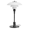 Buy PL 3/2 Desk Lamp - Steel/Opal Glass Black chrome 15226 - prices