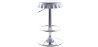 Buy Swivel Chromed Metal Bottle Cap Bar Stool - Height Adjustable Steel 49737 at MyFaktory