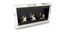 Buy Contemporary Wall-Mounted Ethanol Fireplace - VPF-FD51S-CHROME Mirror 17058 - in the UK