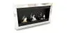 Buy Contemporary Wall-Mounted Ethanol Fireplace - VPF-FD51S-CHROME Mirror 17058 - in the UK