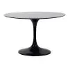 Buy Round Tulipa Table in Fiberglass - 90cm Black 15417 - prices