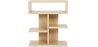 Buy Scandinavian style low shelf with 5 compartments - Wood Natural wood 59644 - in the UK